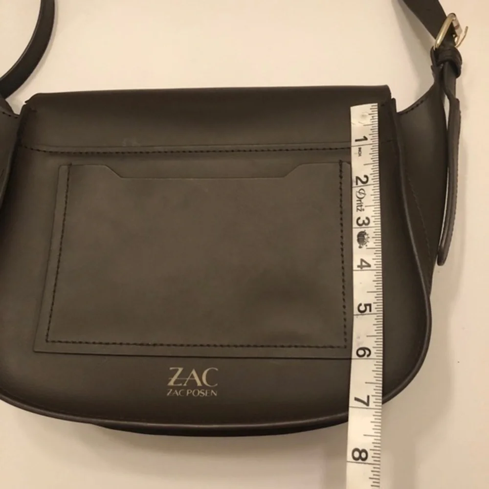 Zac Zac posen saddle bag messenger crossbody - Picture 4 of 16